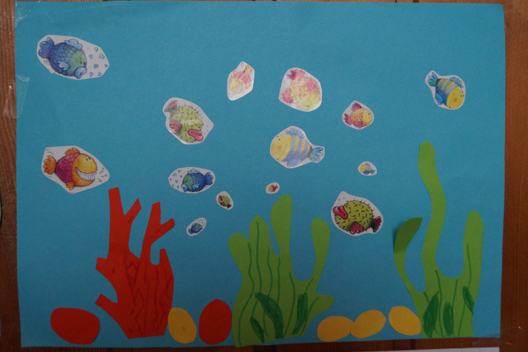 Немного нашего творчества в мае (аппликации и не только)