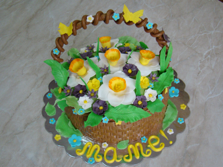 № 33 Торт -корзинка