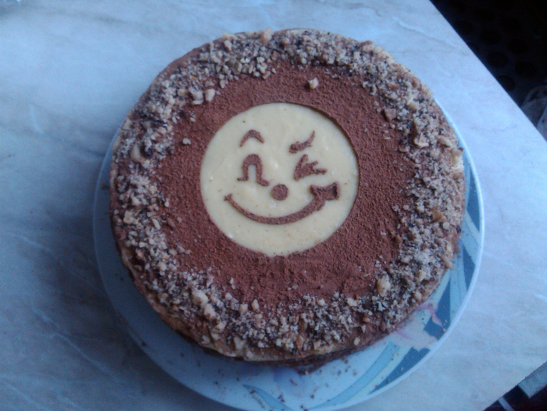 Апельсиновый бисквит