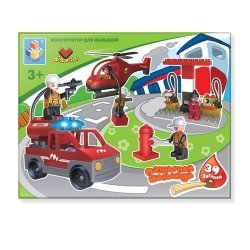 1 TOY Big Brick Т52214 Пожарная команда