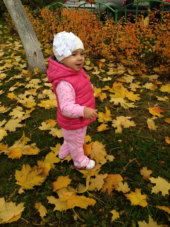Сашуле 1 год и 4 месяца...