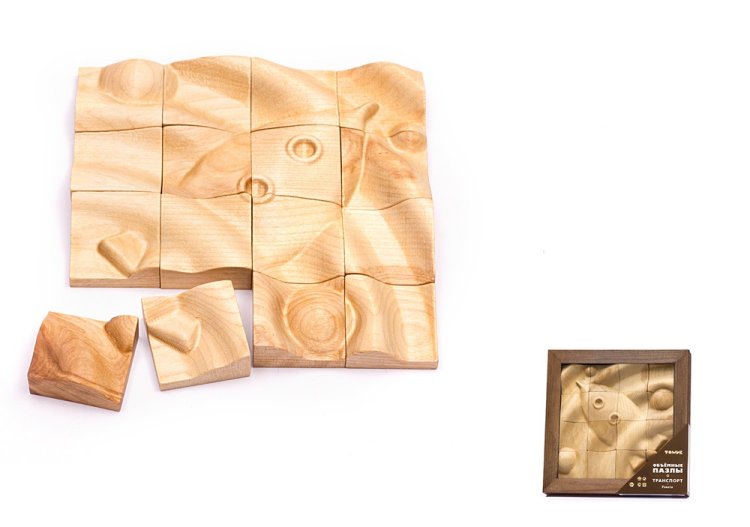 Новинки от Томика. Деревянные пазлы.