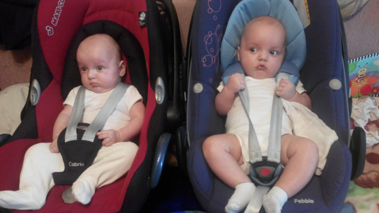 Горошкам 4 месяца!