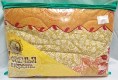 Одеяло 2спальное, овечья шерсть! 434 руб!