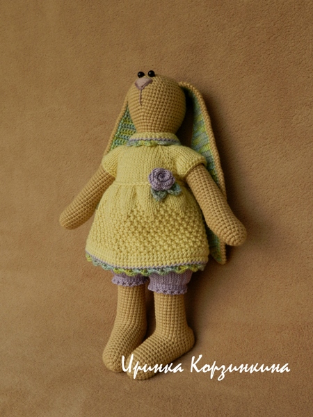 Зайка с розой...