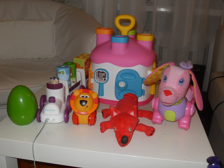 Любимые игрушки Вари