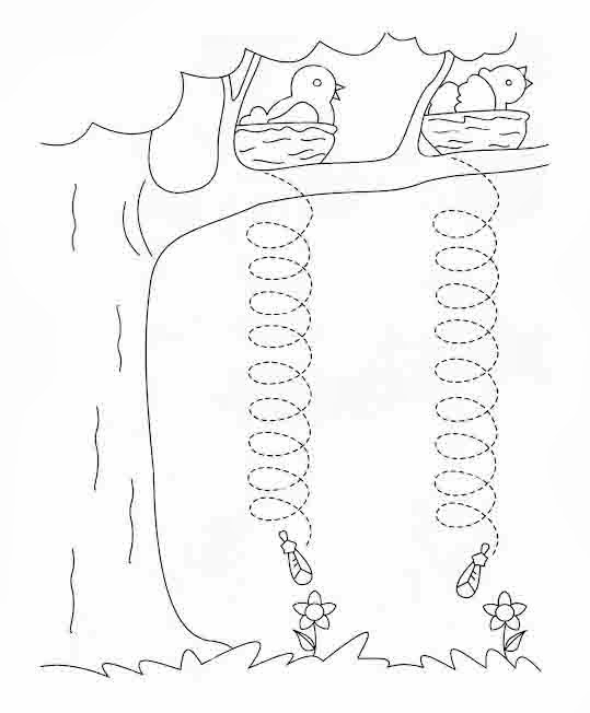 Готовим руку к письму (материал для распечатки)
