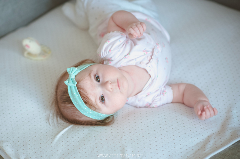 Полинка 7,5 месяцев