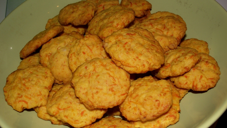 Морковное печенье