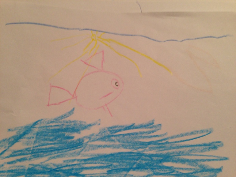 Юный художник))