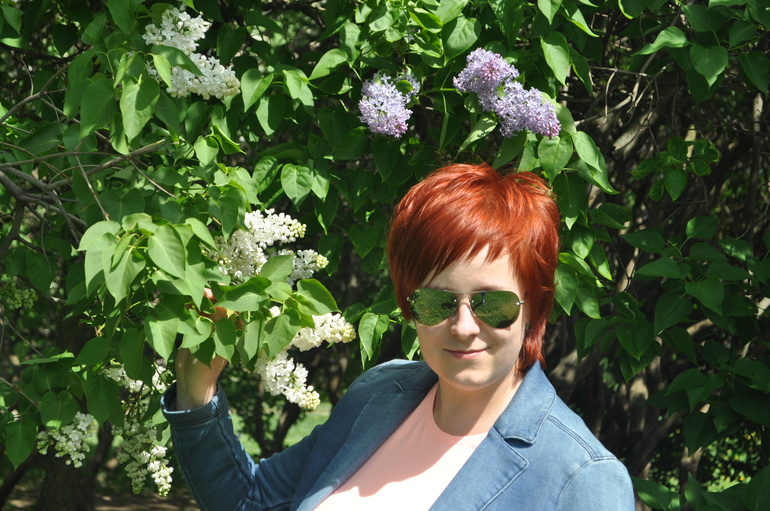 Рыжая... Я:)