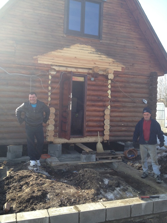Дача. Стройка. Неделя 2