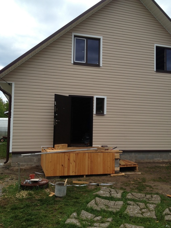 Дача. Стройка. Неделя....