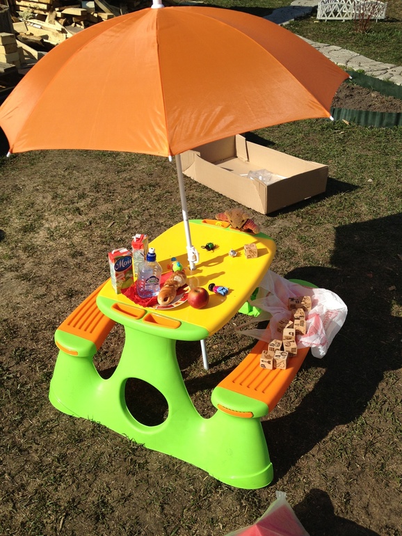 Малышам на дачу