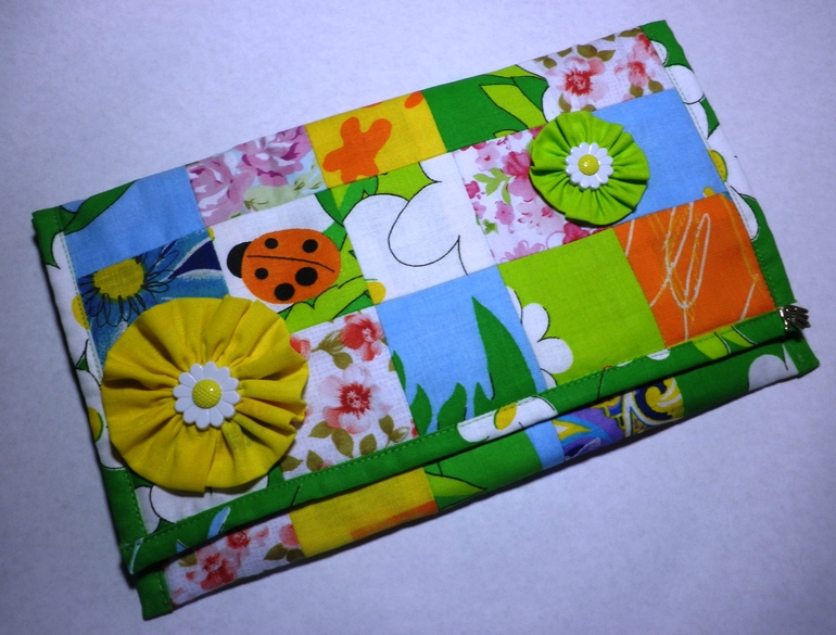 А ещё я пэчворк попробовала))