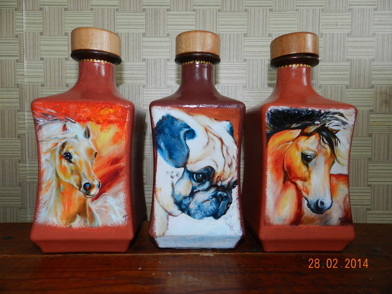 еще бутылочки.