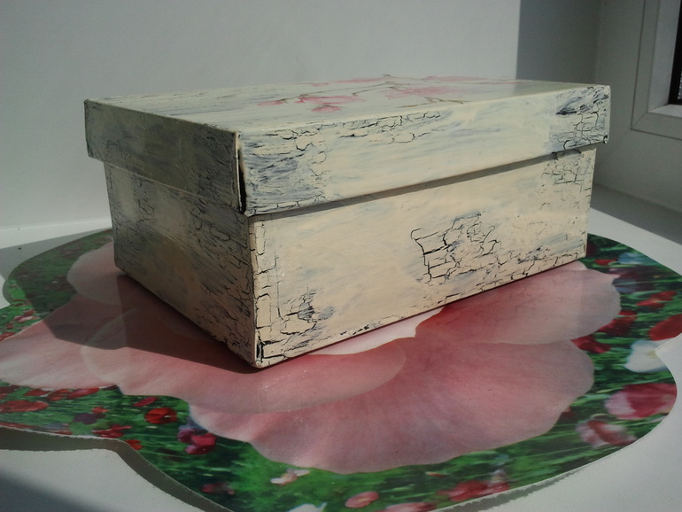 Коробка из под обуви превращается в ...