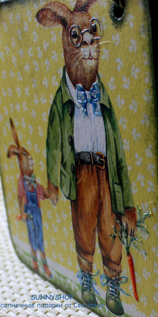 Панно в детскую с объемными элементами