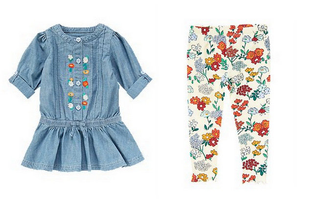 Gymboree, Carter's, GAP, OldNavy, Next на девочку от 1 до 8 лет в наличии.  Москва. Почта.