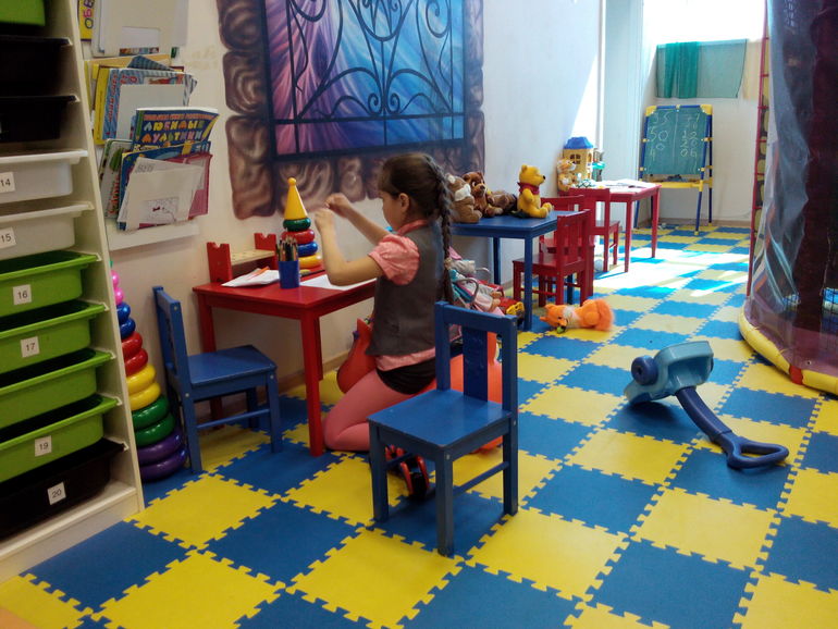 Работа вместе с малышом