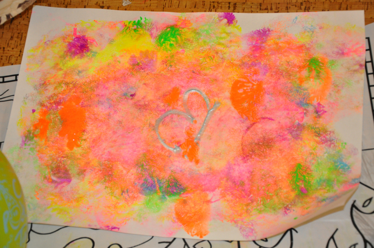 рисование шарами