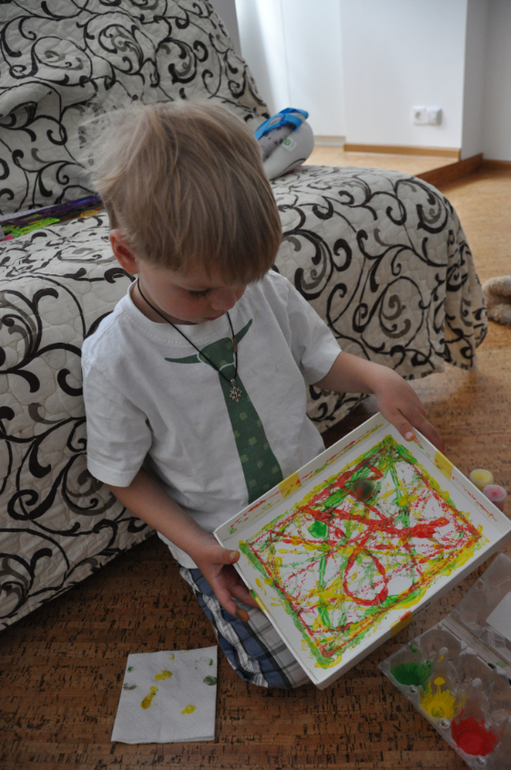 Рисование шариками