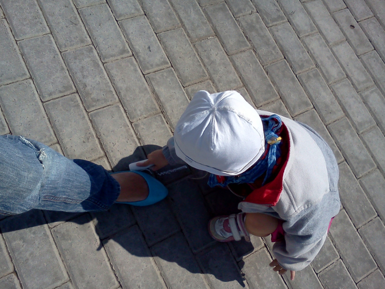 рисование мелками