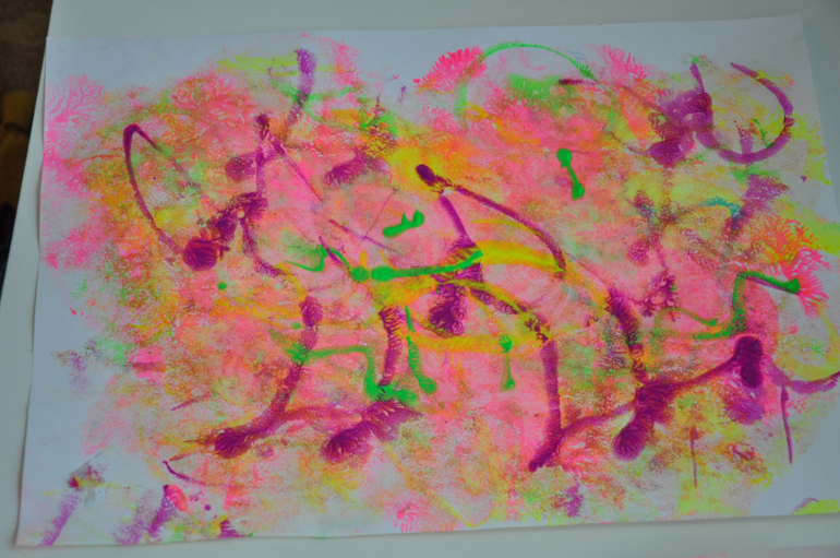 рисование шарами