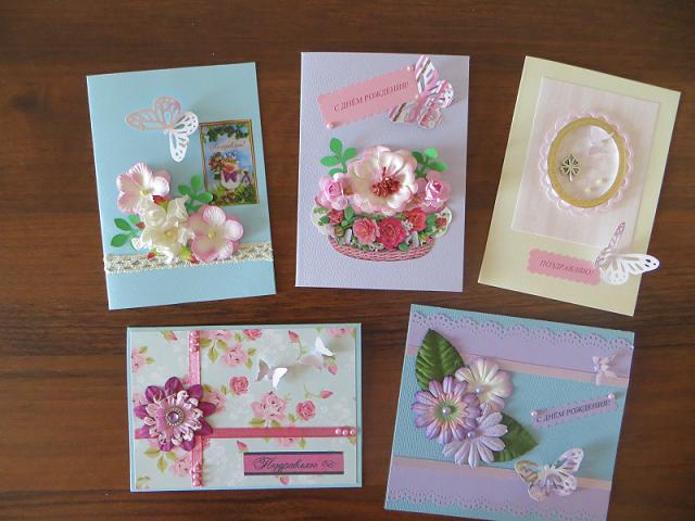 Открытки и конверты для денег.