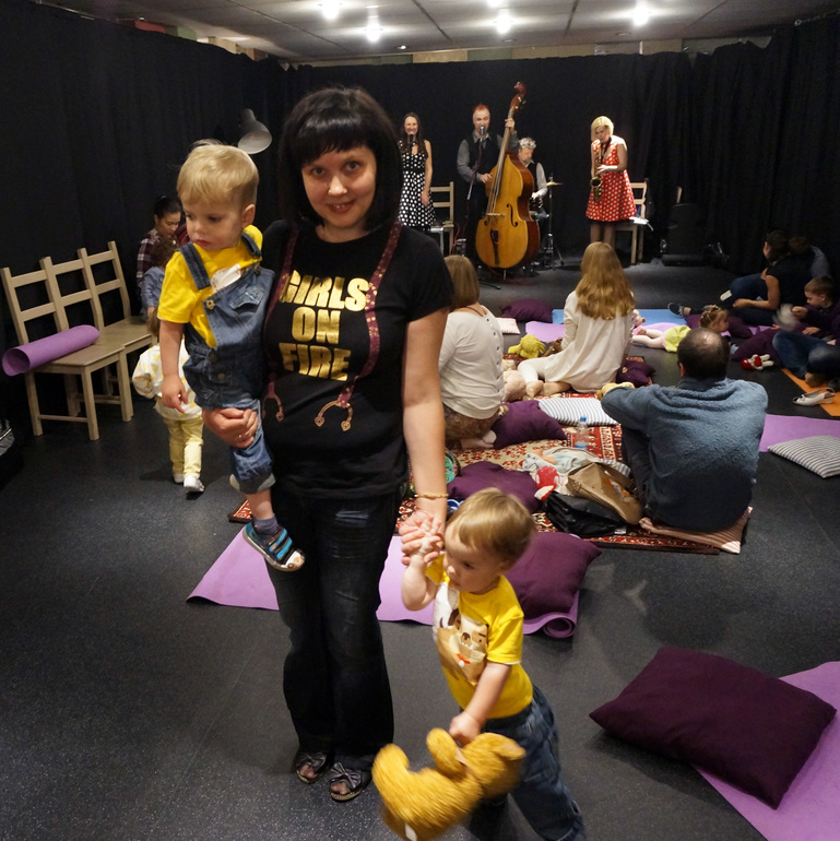 Рок-н-ролл вместе с малышами