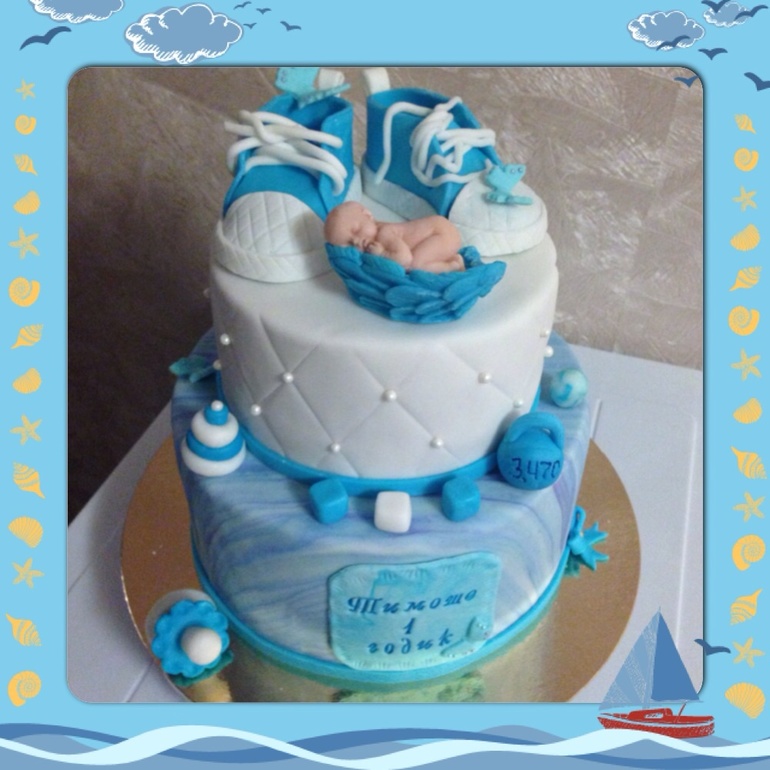 Для мальчика на годик...