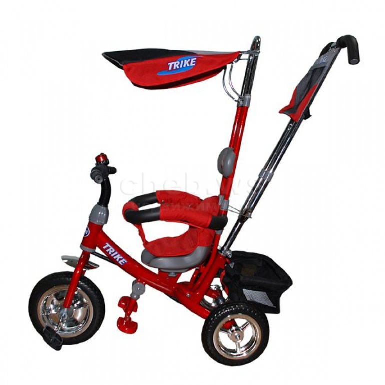 3хколесный велосипед с ручкой - какова его дальнейшая судьба?