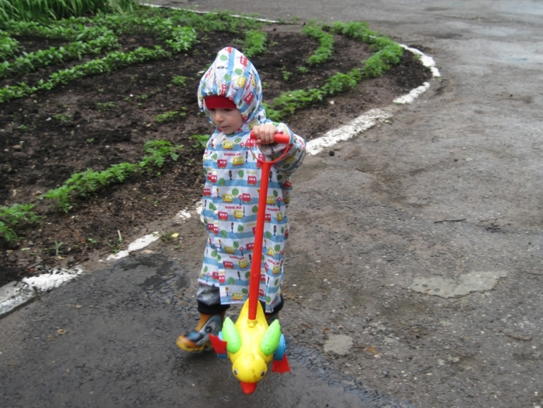 А нам дождь в радость )))))))