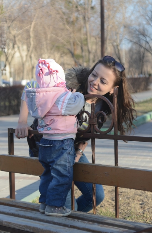 Аришка-мартышка (год и пять)