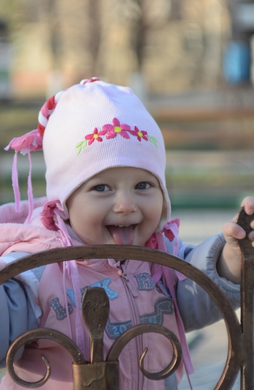 Аришка-мартышка (год и пять)