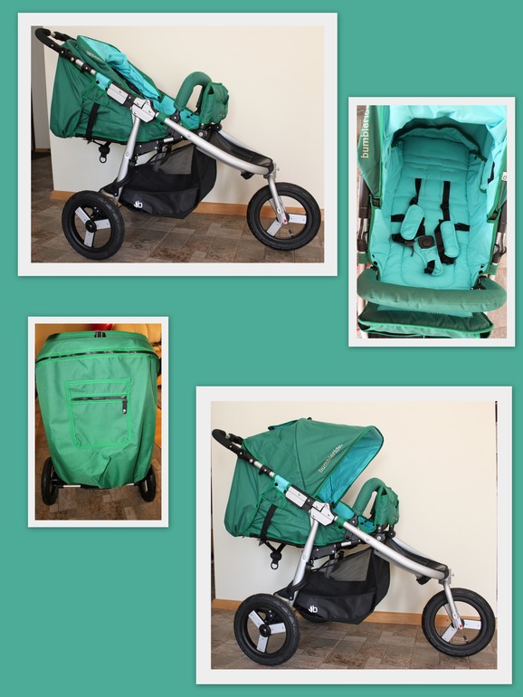 Bumbleride Indie 2013 Green Papyrus