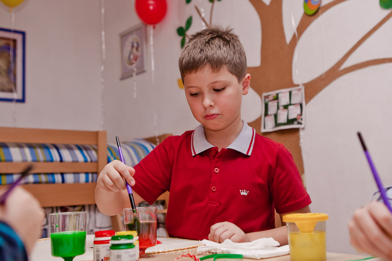 Семилетие Феди в домашнем ресторане!