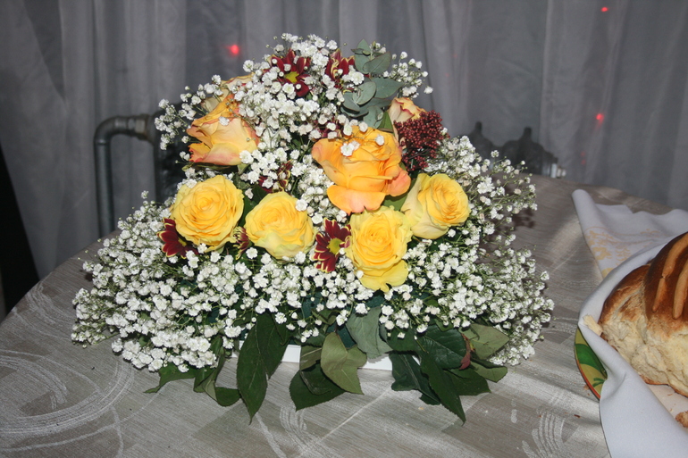 Я в роли флориста)