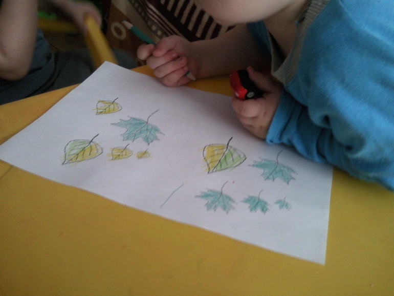 Тематическая неделька деревья. День 1.