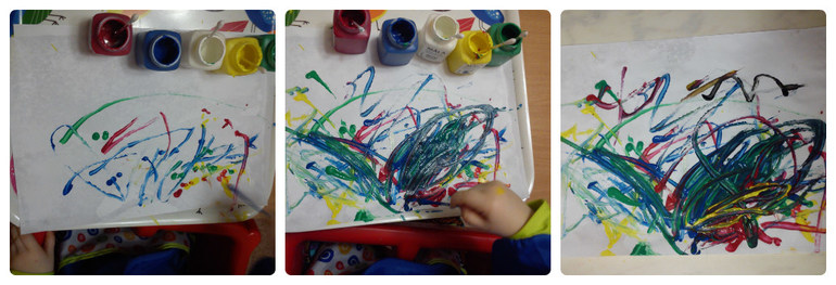 Художка. Рисуем ватными палочками