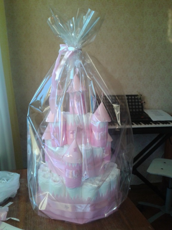 Продаю ЗАМОК ИЗ ПАМПЕРСОВ.