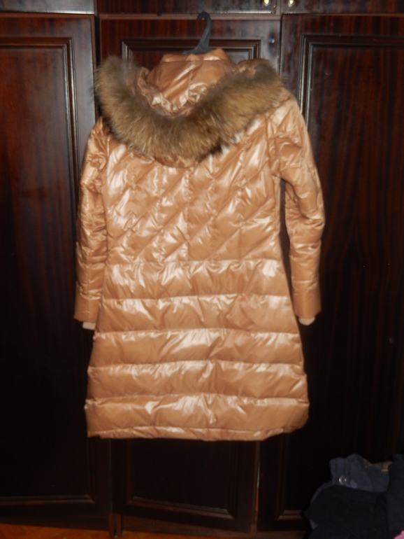 Зимний супер-теплый женский пуховик Монклер (копия Moncler) размер 44-46 (М) - 8000 руб