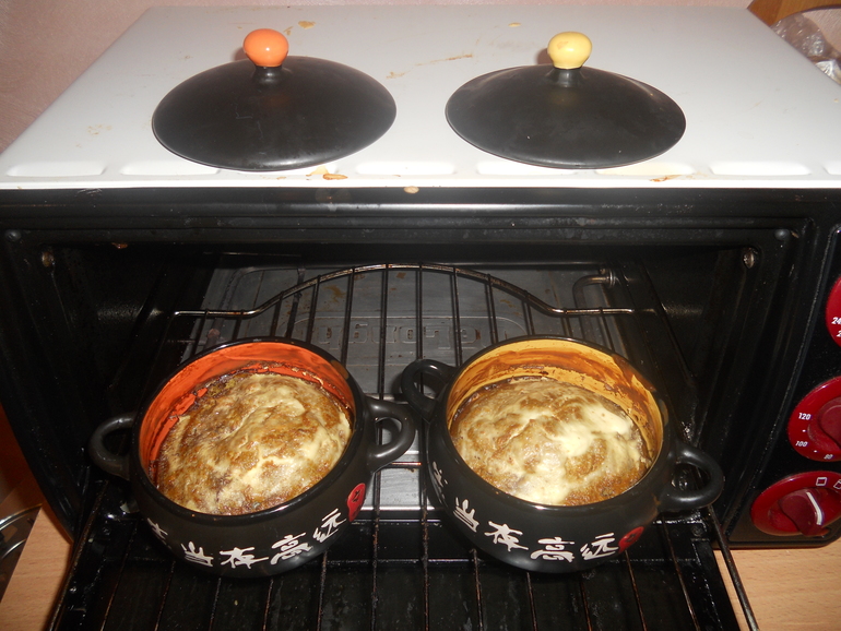 Печеночное запеченное суфле