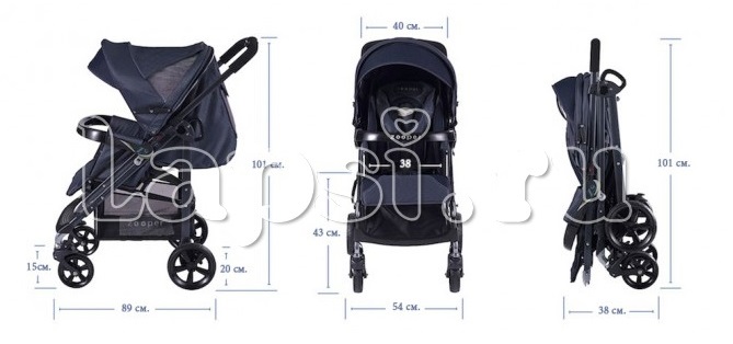 Прогулочная коляска Zooper Jave Z9
