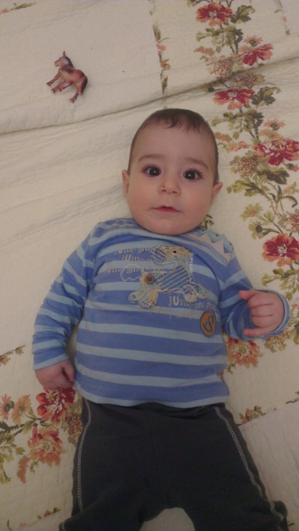 отчетик..нам 5 месяцев(27.10.2013)наши умелки фото и видео!