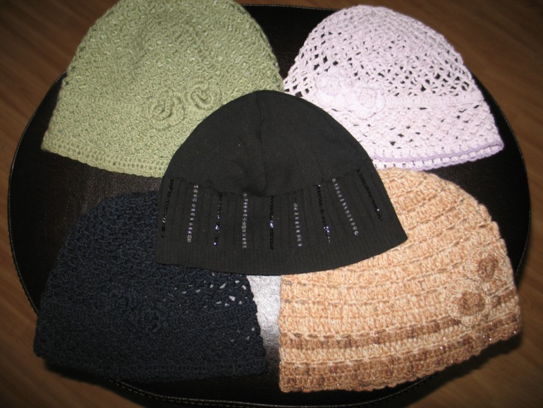 шапки новые
