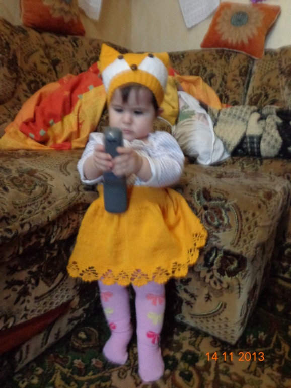 Лисёна моя девочка