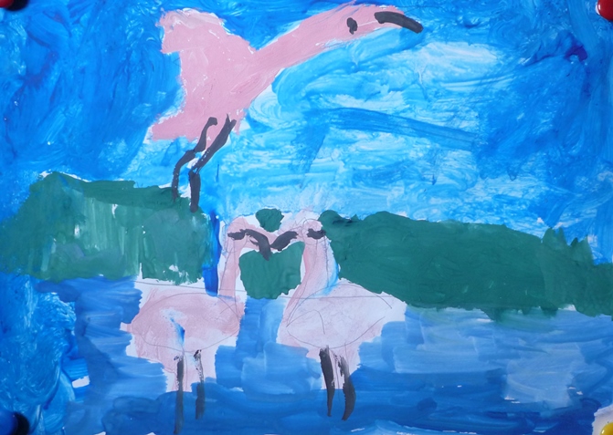 Яна и живопись (март-апрель 2014 г.)