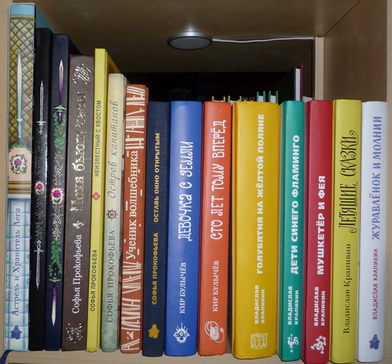 Янины книжные полочки!