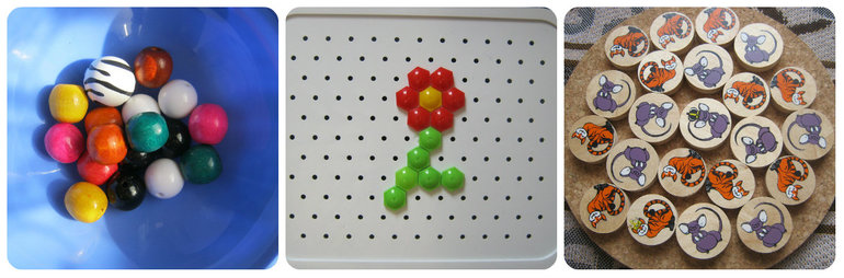 Коробочки мелкой моторики